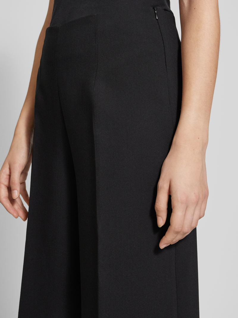 MORE & MORE Stoffen broek met persplooien