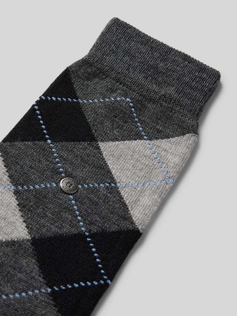 Burlington Sokken van scheerwolmix model 'Marylebone'