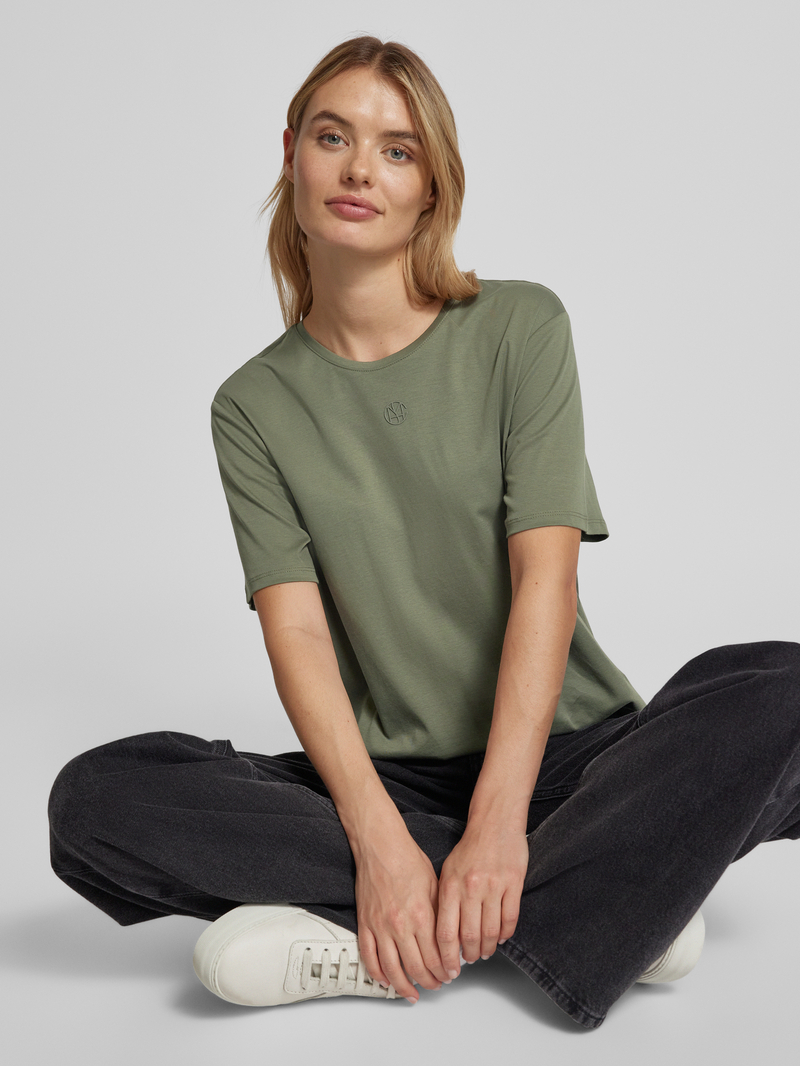 MSCH Copenhagen T-shirt met ronde hals model 'Melea'