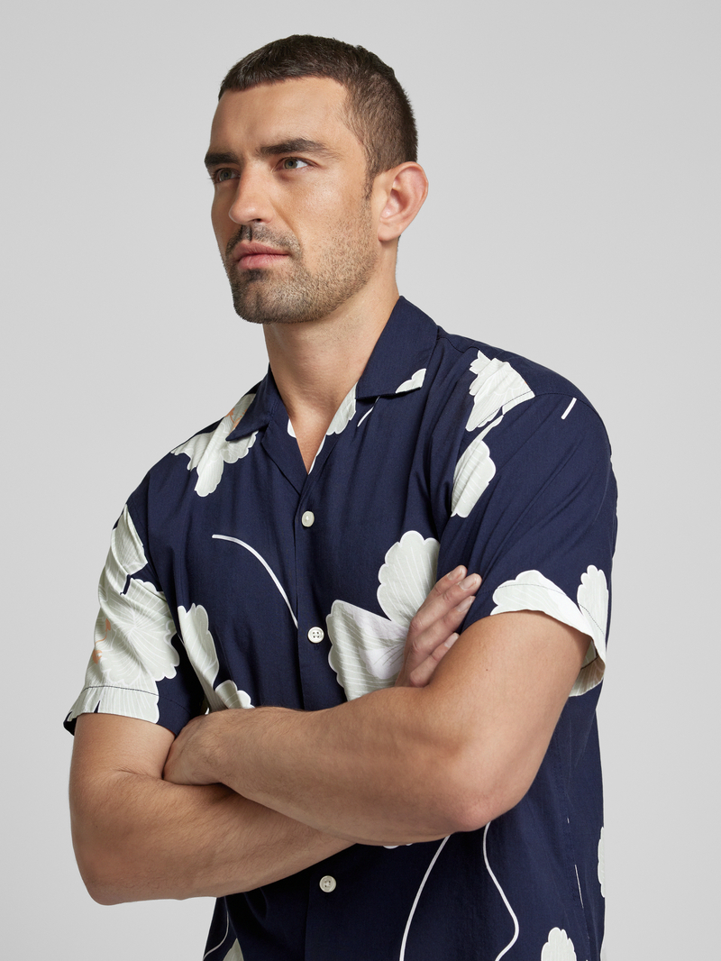 Jack & Jones Premium Regular fit vrijetijdsoverhemd met katoen model 'LAPALMA'