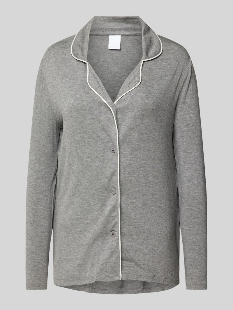 CCDK Copenhagen Pyjamabovendeel met reverskraag model 'Joy'