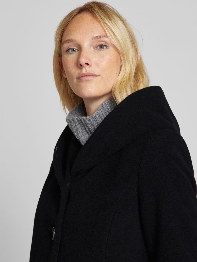 Milo Coats Lange jas met capuchon model 'Bella'