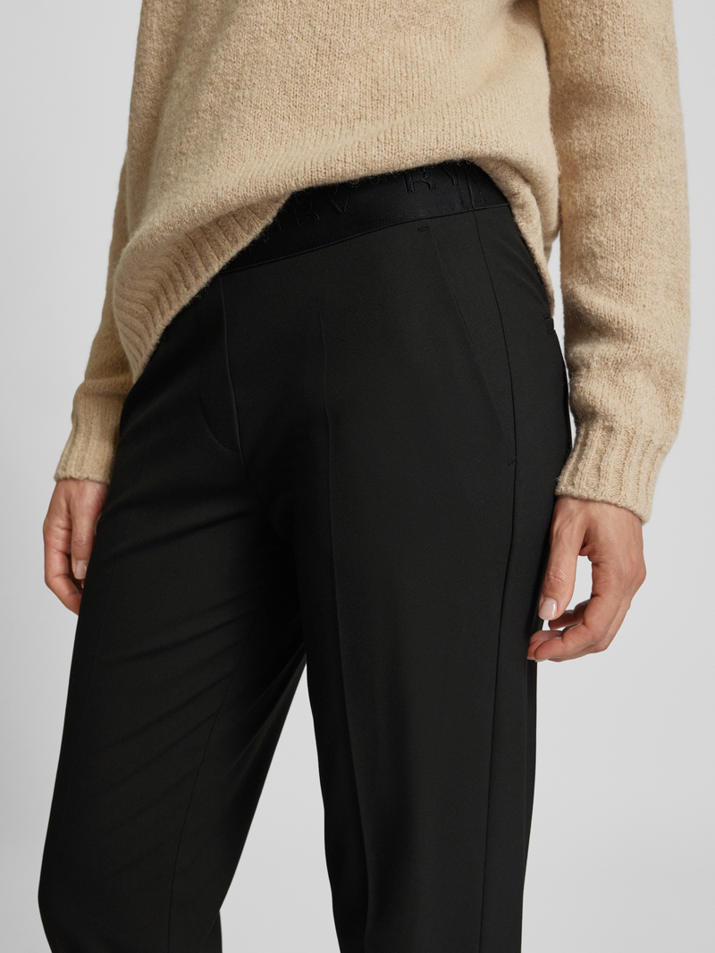 CAMBIO Broek met elastische band model 'Kim'