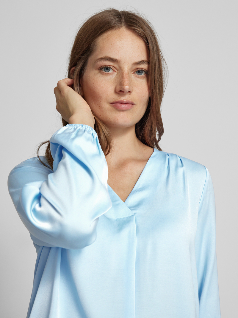 comma Blouseshirt met V-hals