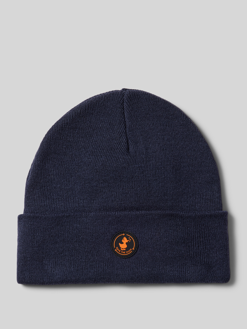 SAVE THE DUCK Beanie met labelpatch model 'LOU'