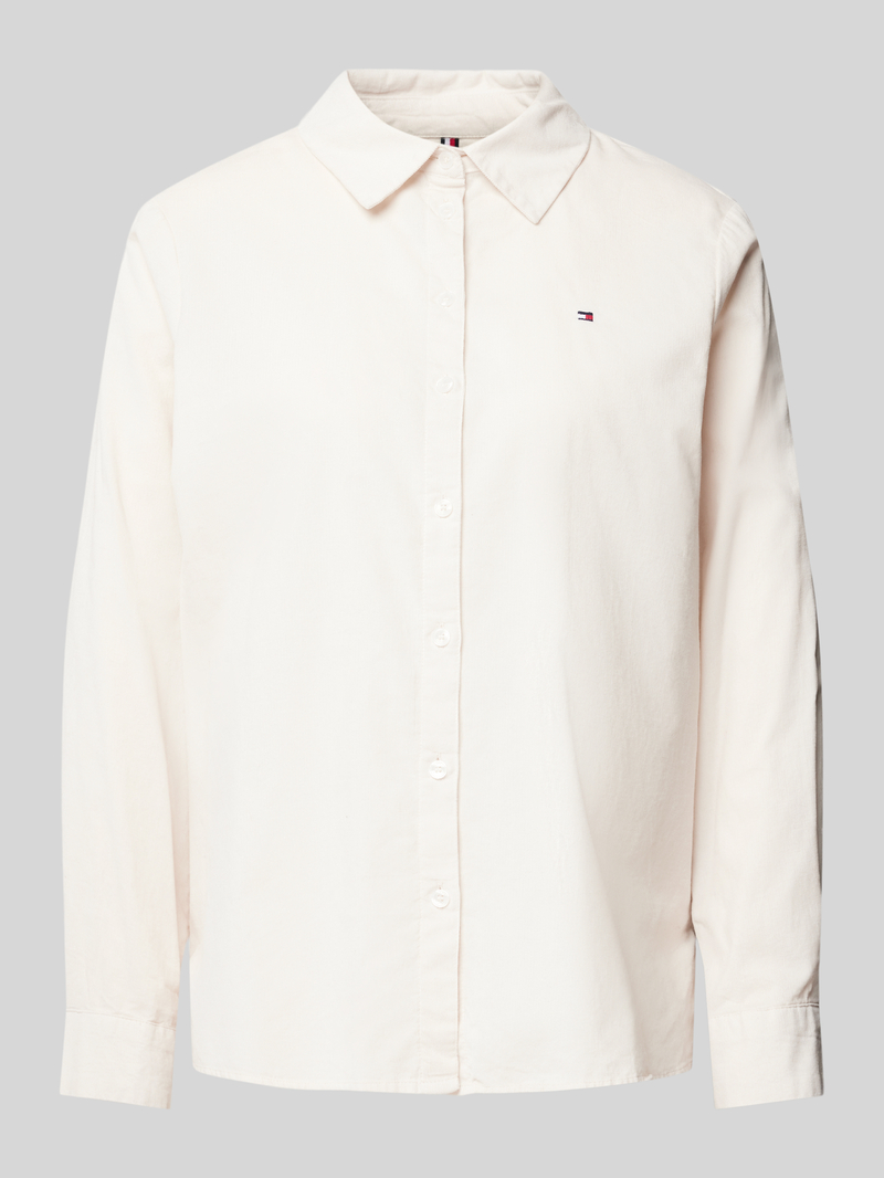 Tommy Hilfiger Regular fit blouse met logostitching