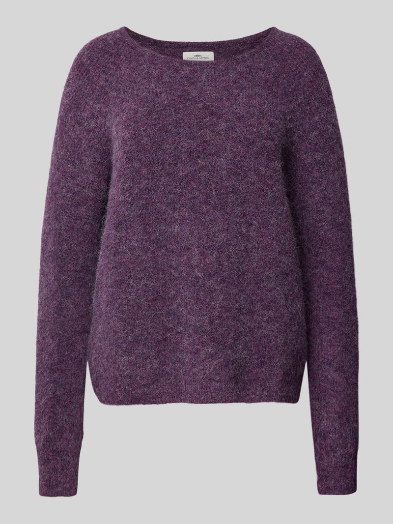 FYNCH-HATTON Gebreide pullover met ribboorden