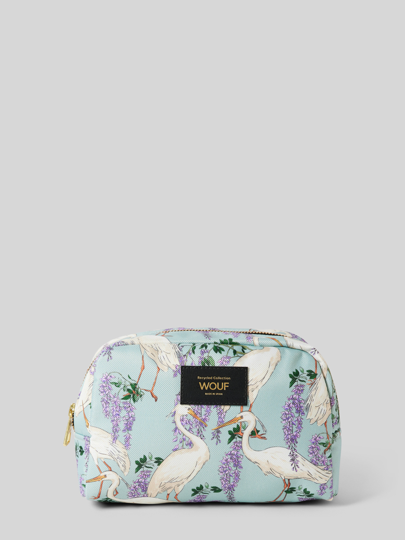 WOUF Make-uptasje met labelpatch model 'Heron'