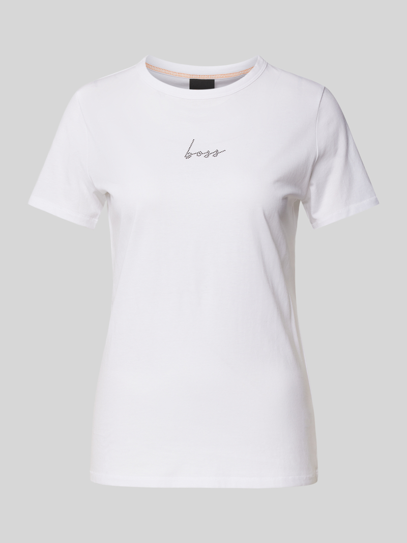 Boss Orange T-shirt met labeldetail