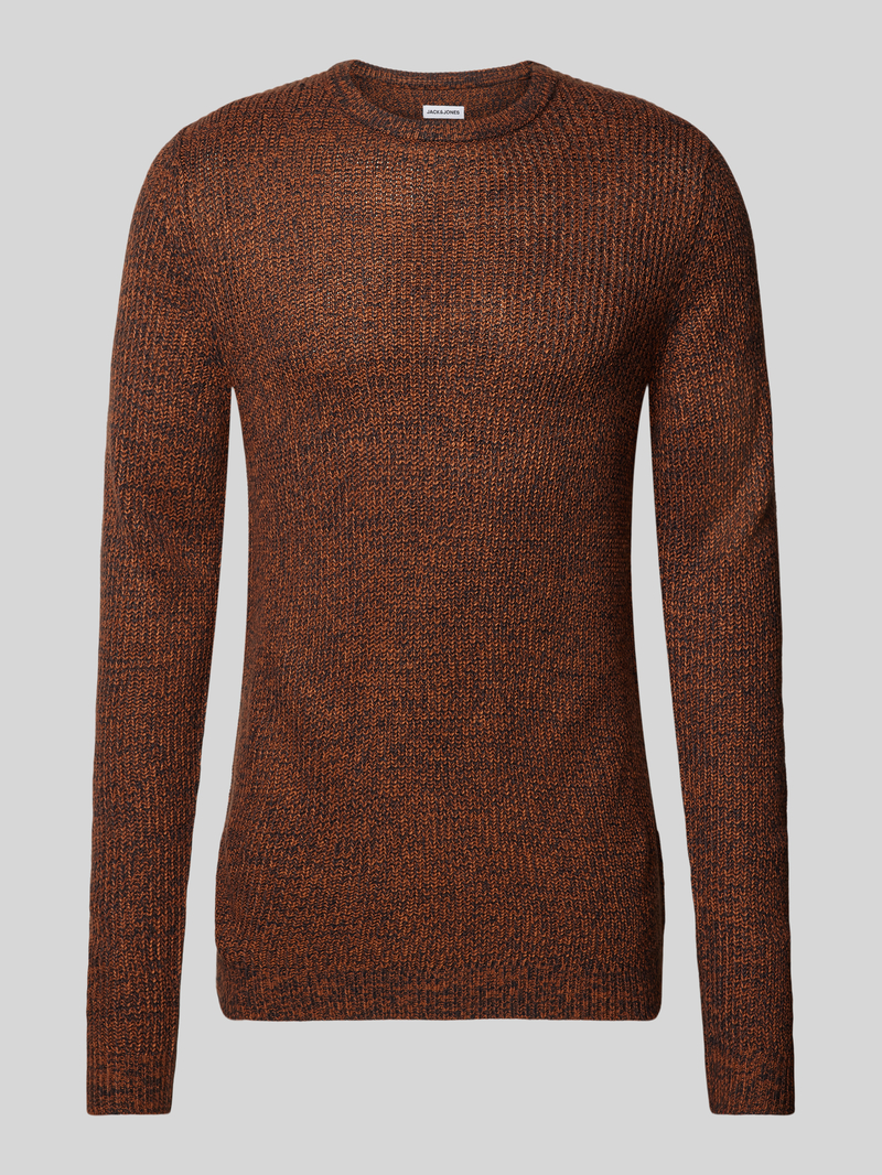 Jack & jones Gebreide pullover met ronde hals, model 'LEWIS'