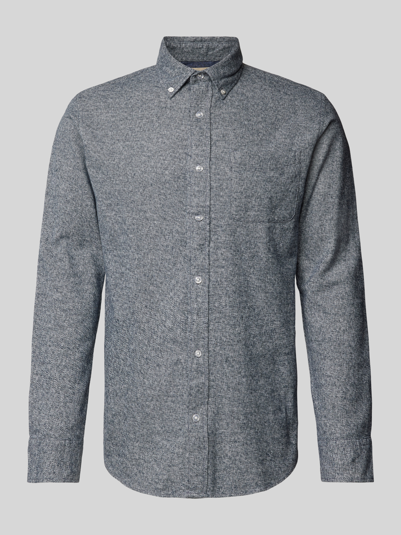 Jack & Jones Premium Slim fit vrijetijdsoverhemd met button-downkraag model 'BLUNORRIS'