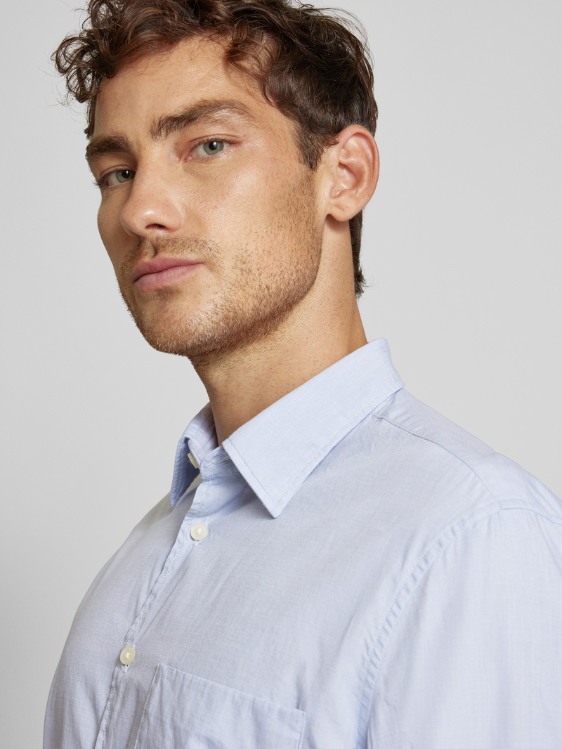 Marc O'Polo Regular fit overhemd van biologisch katoen