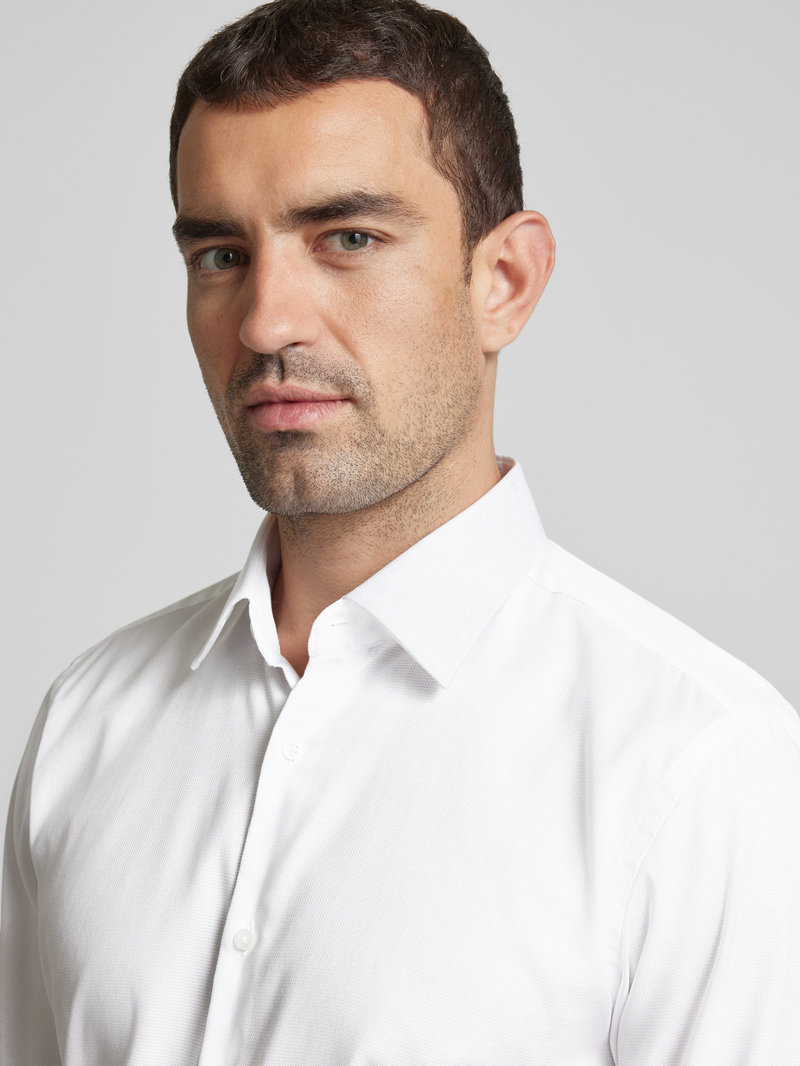 Boss Regular fit zakelijk overhemd met knoopsluiting