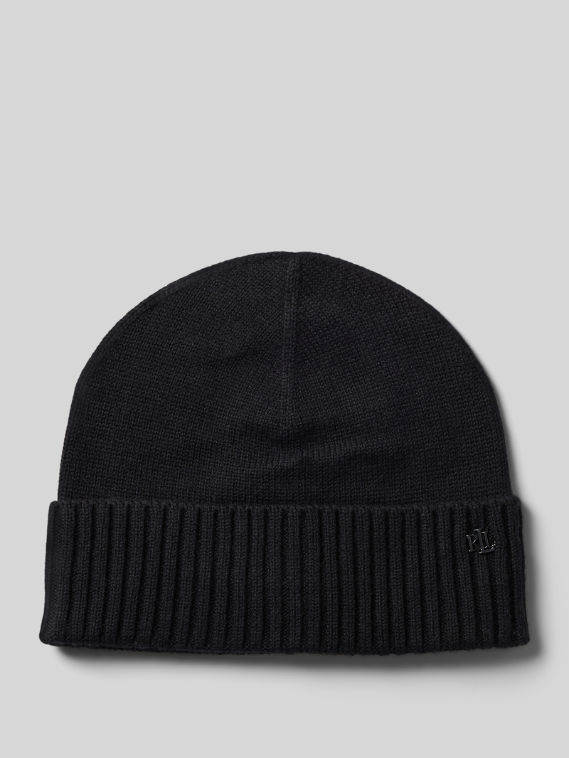 Lauren Ralph Lauren Muts met labeldetail en wol