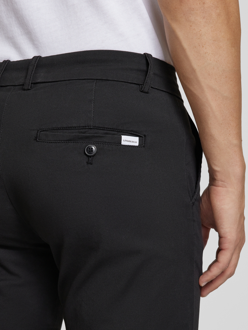 lindbergh Slim fit chino met achterzakken