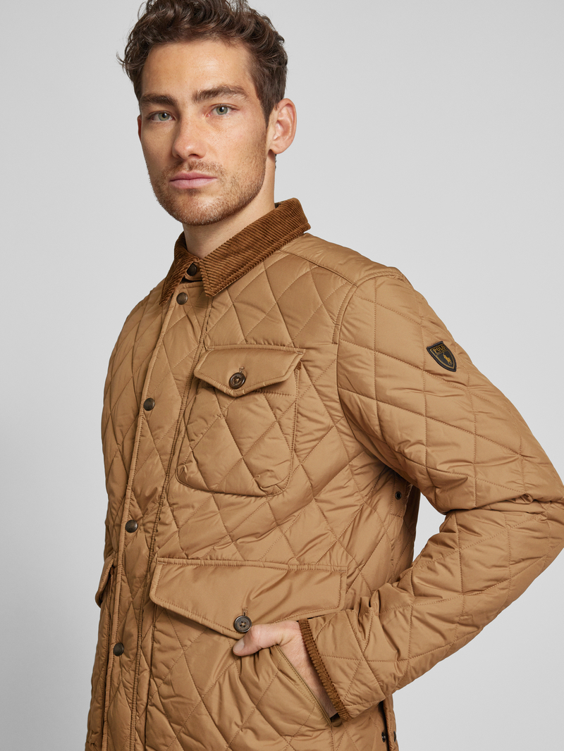 Polo Ralph Lauren Gewatteerd jack met klepzakken model 'BEATON'