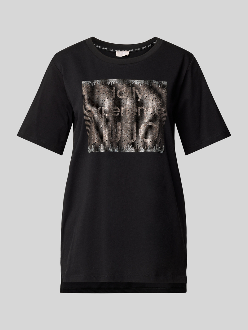 LIU JO SPORT T-shirt met siersteentjes