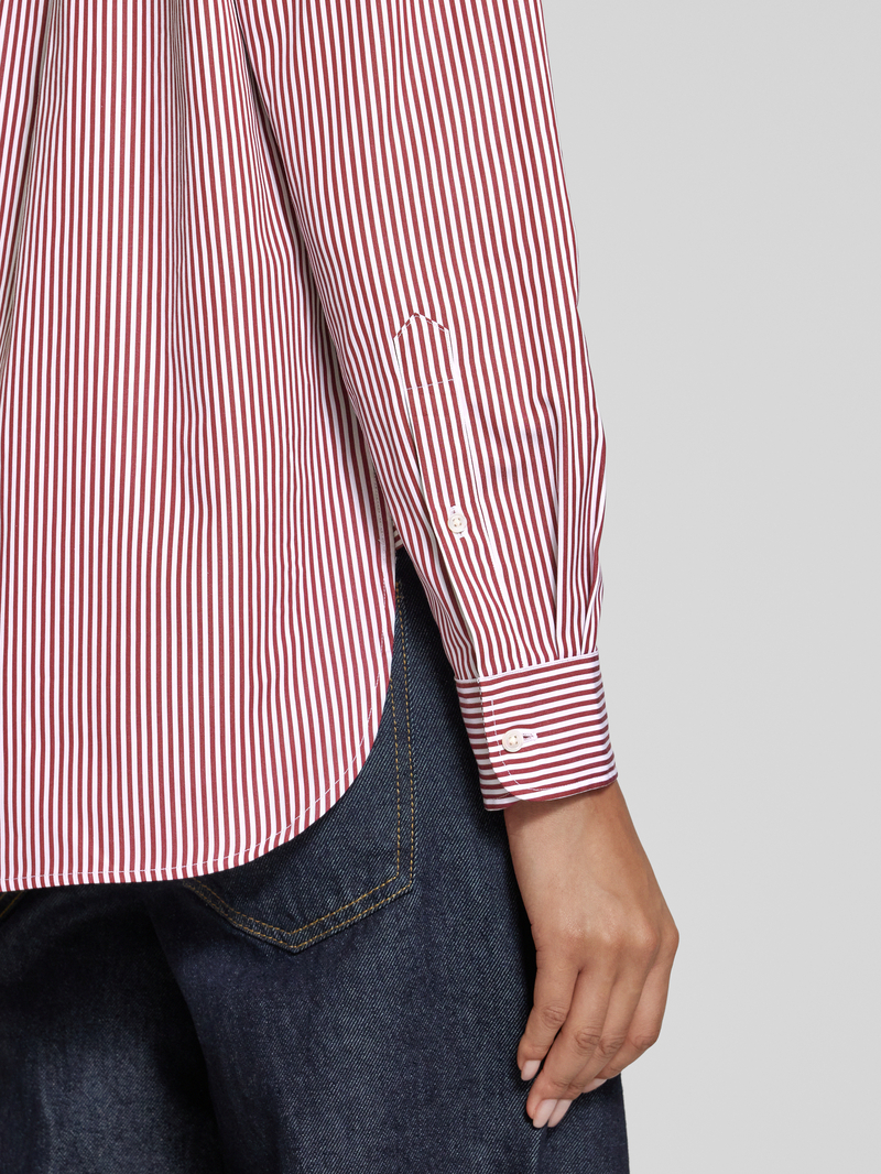 Polo Ralph Lauren Overhemdblouse met labelstitching