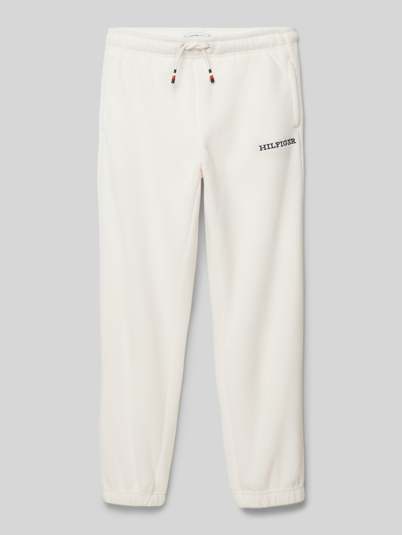 Tommy Hilfiger Teens Sweatpants met logostitching model 'POLAR'