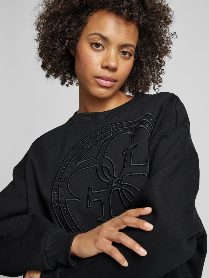 Guess Sweatshirt met logostitching