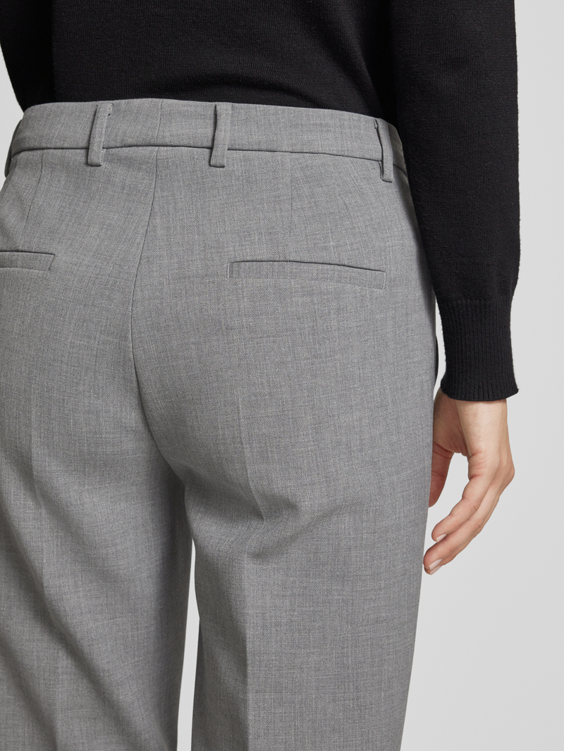 CAMBIO Stoffen broek met persplooien model 'KRYSTAL'