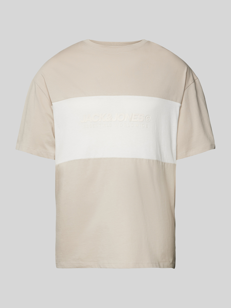 jack & jones T-shirt met labelprint model 'LEGACY'