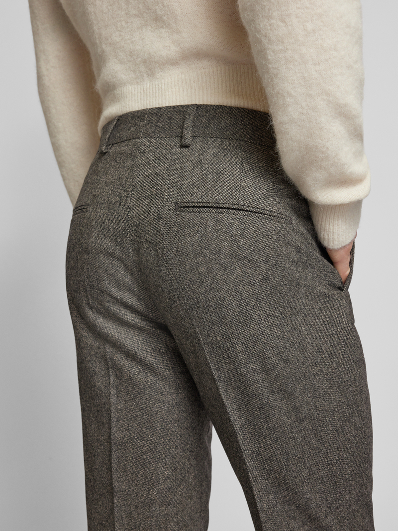 Tiger Of Sweden Regular fit pantalon met persplooien model 'Tenuta'