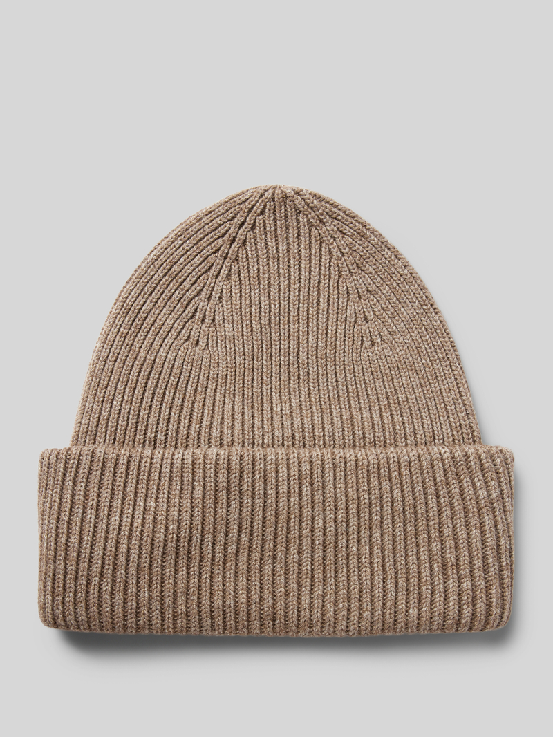 Profuomo Beanie met brede omslag