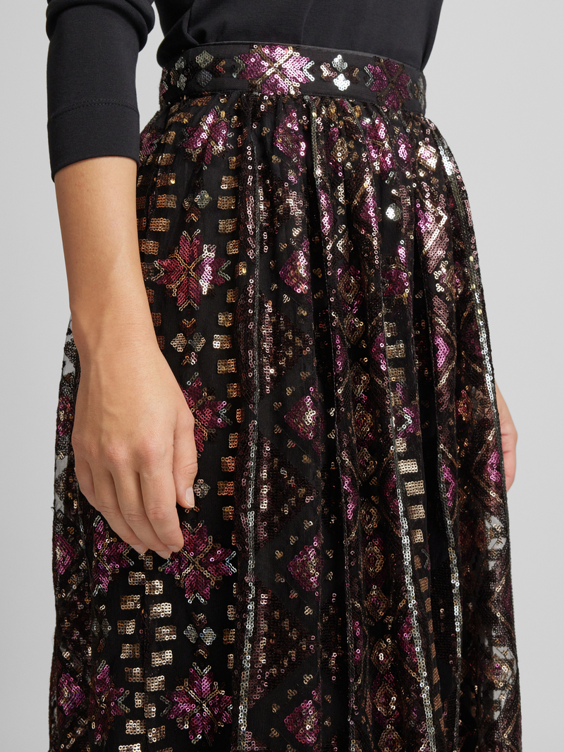 Bash Midirok met pailletten model 'PIPPA'