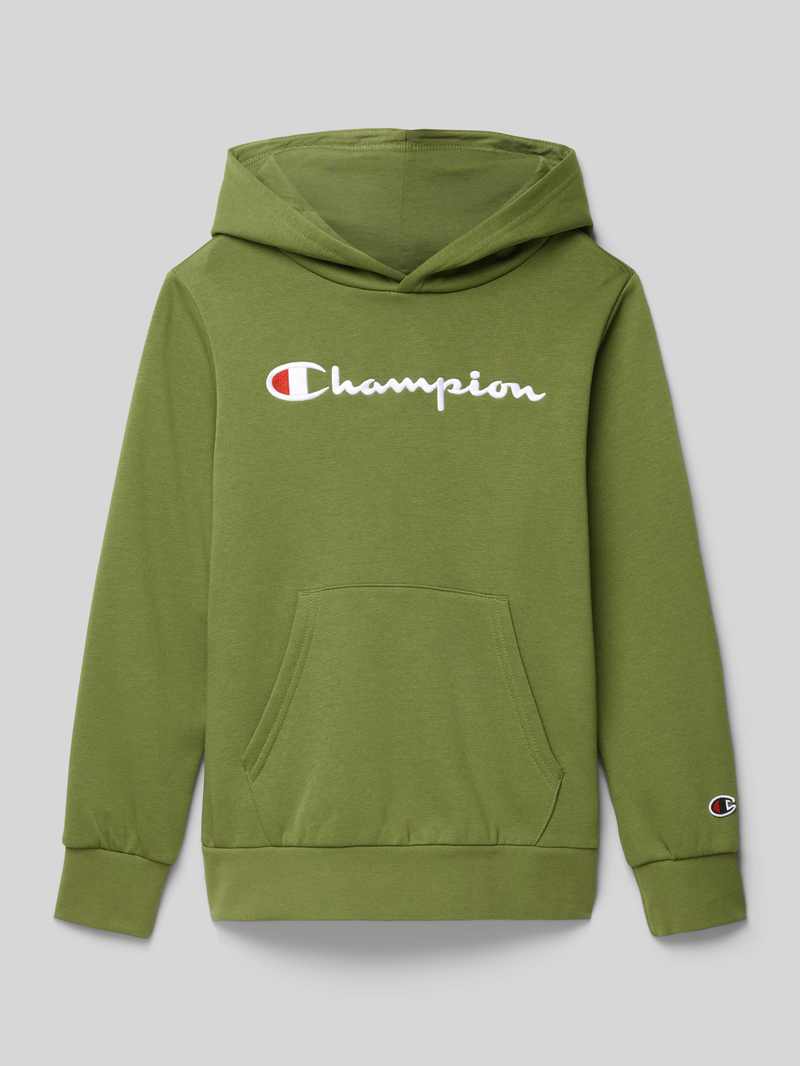 Champion Hoodie met labelstitching