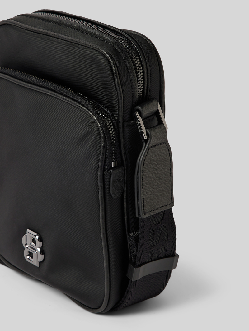 Boss Handtas met labelapplicatie model 'Icon'
