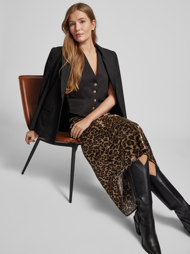 FREE QUENT Midirok met elastische band model 'CARA'