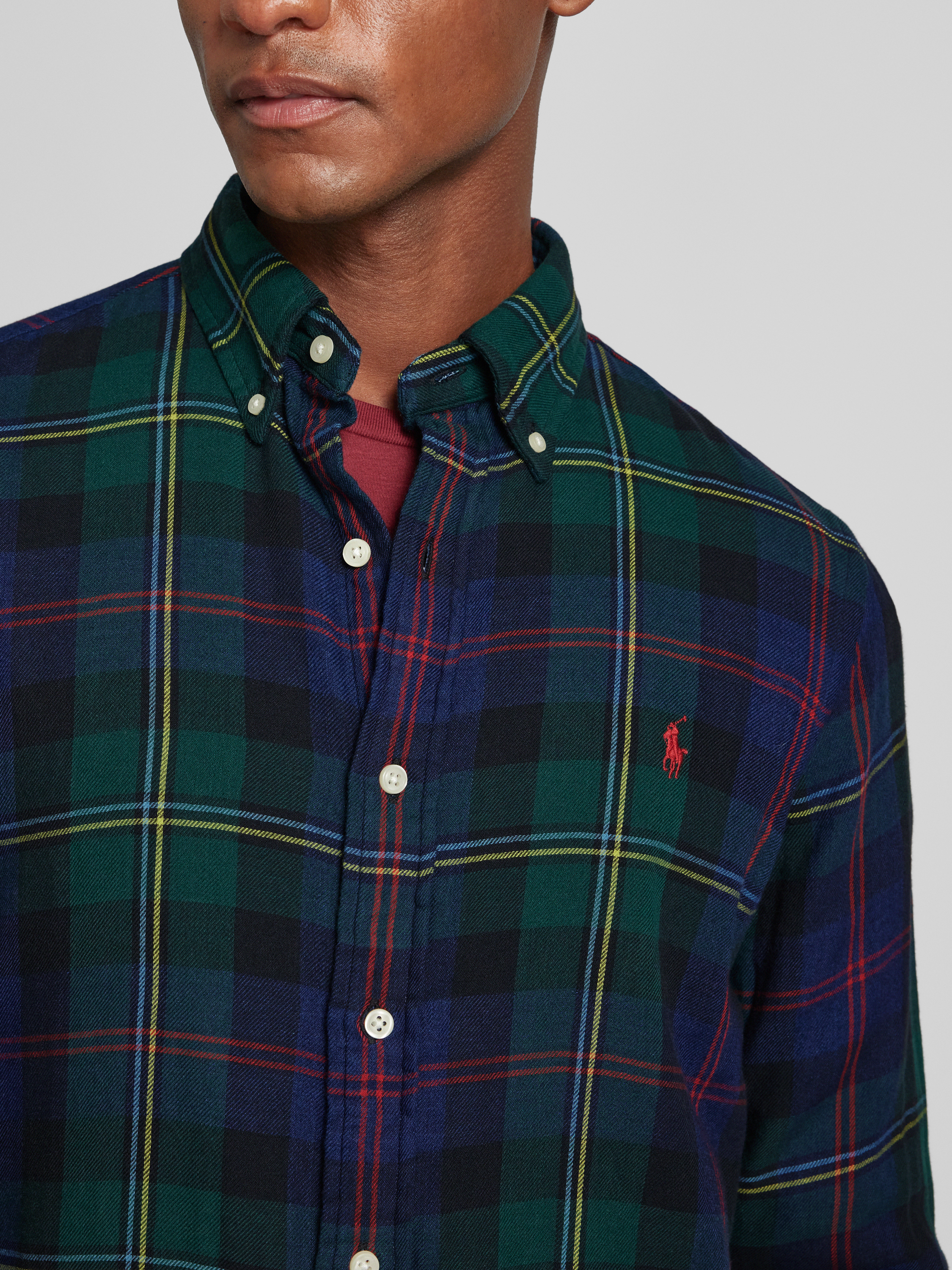 Polo Ralph Lauren Custom fit vrijetijdsoverhemd met button-downkraag