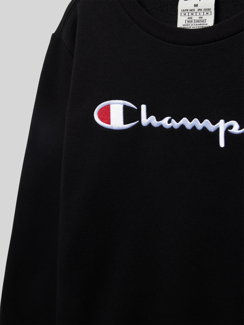 Champion Sweatshirt met labelstitching