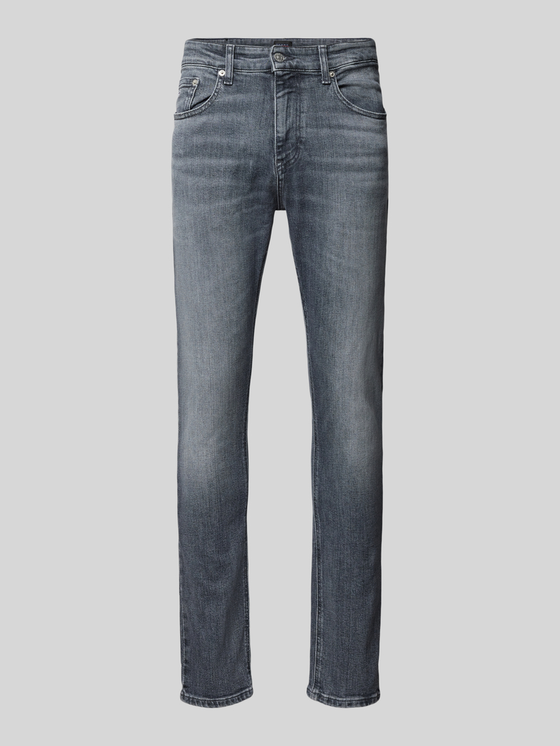 Tommy Jeans Slim fit jeans met labelstitching, model 'AUSTIN'