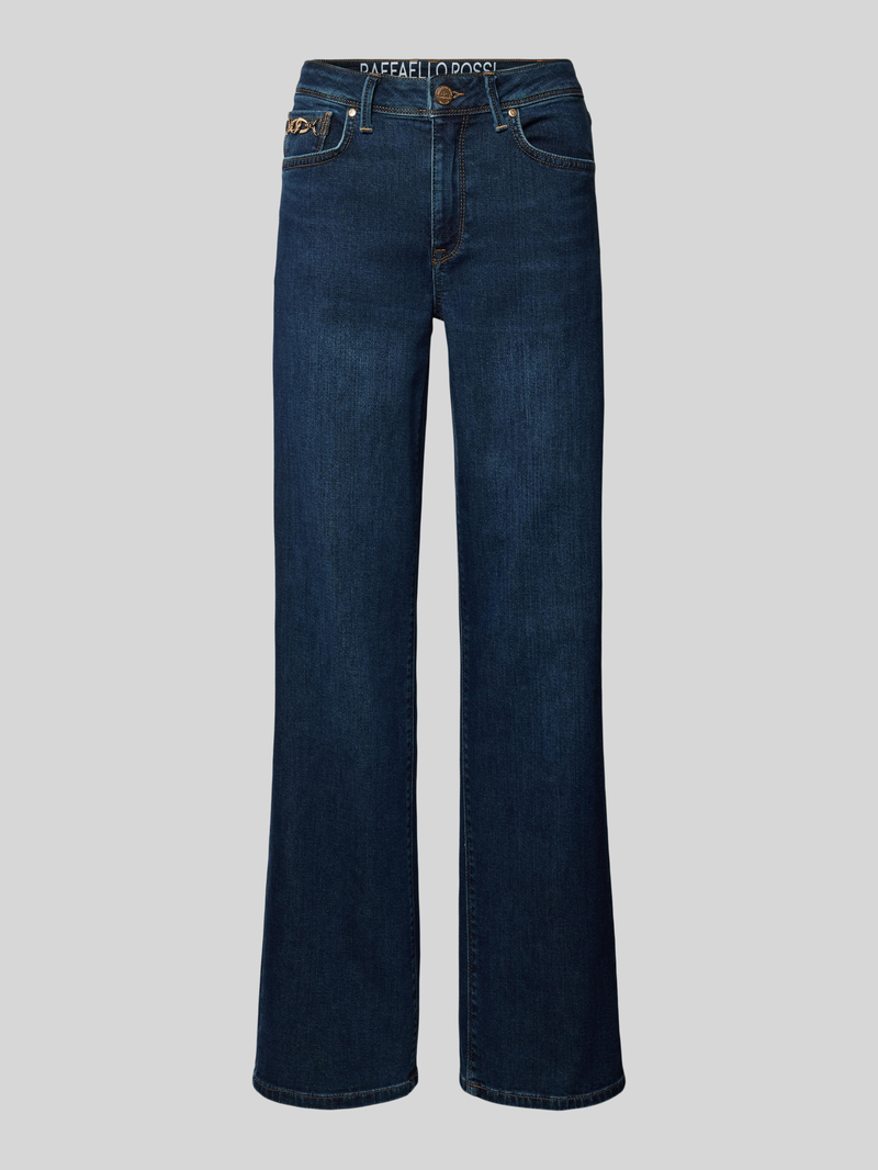 RAFFAELLO ROSSI Wide leg jeans in 5-pocketmodel model 'KIRA'