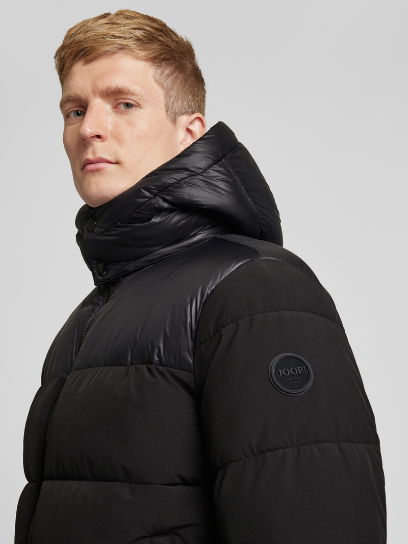 JOOP! JEANS Gewatteerd jack met opstaande kraag
