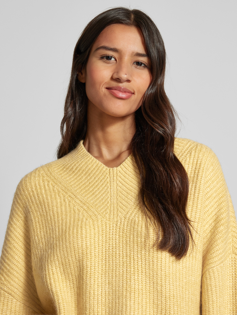 Jake*s Casual Gebreide pullover met ribboorden