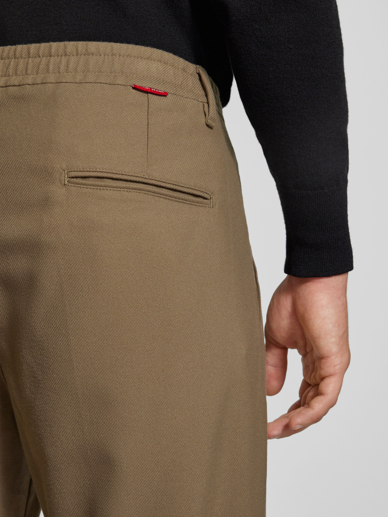 JOOP! JEANS Stoffen broek met bandplooien