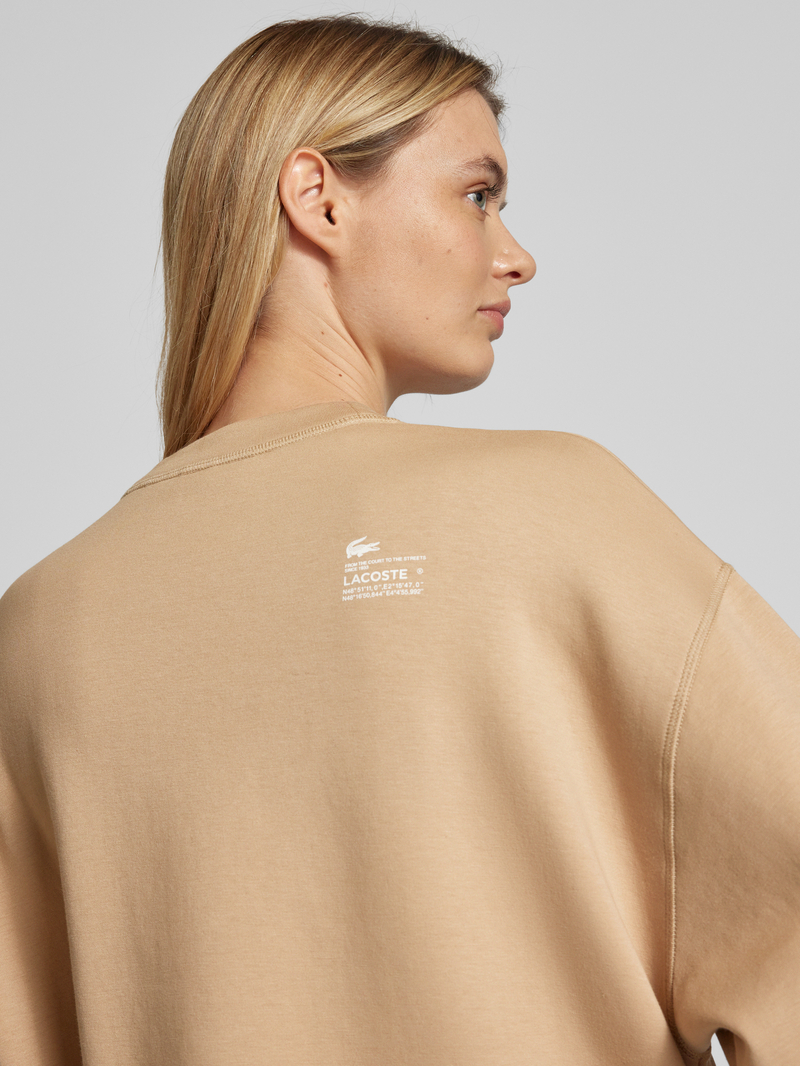 Lacoste Sport Sweatshirt met labelstitching