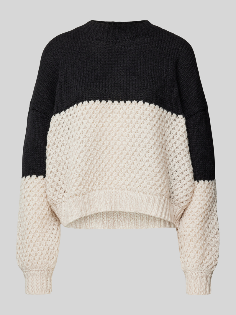 Only Gebreide pullover met extra brede schouders model 'ROSE LIFE'