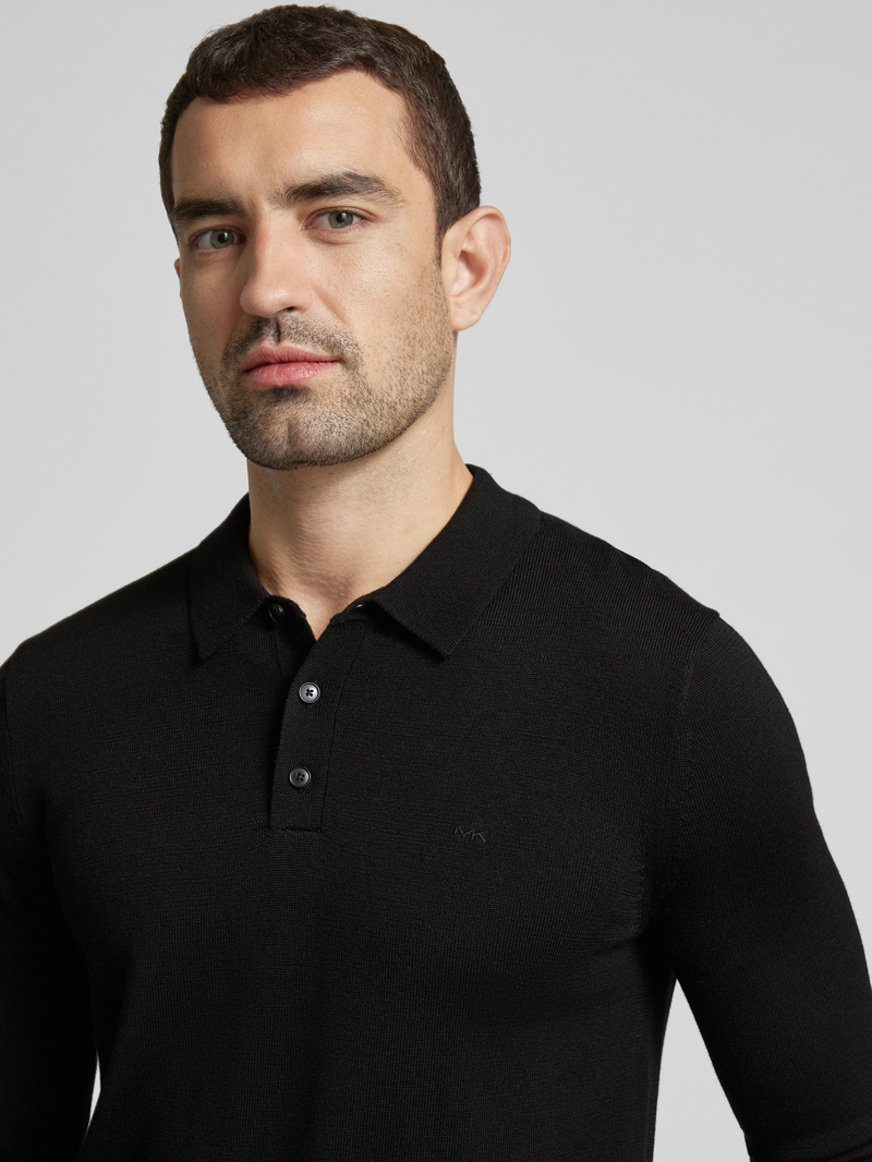 Michael Kors Regular fit poloshirt met labelstitching model 'CORE'