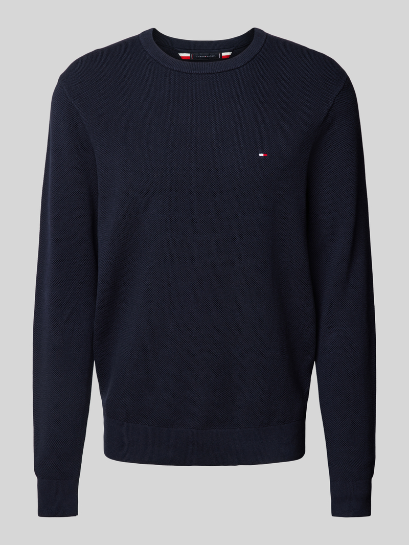 Tommy Hilfiger Gebreide pullover met logostitching