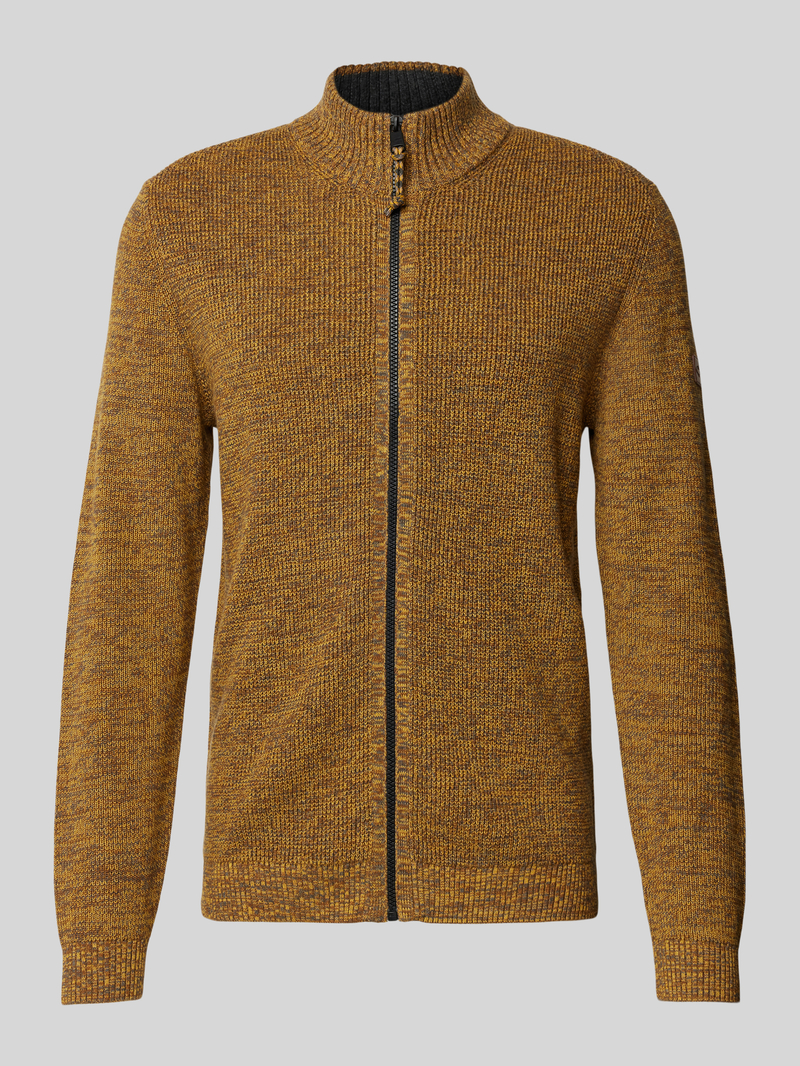 camel active Gebreid jack met ritssluiting