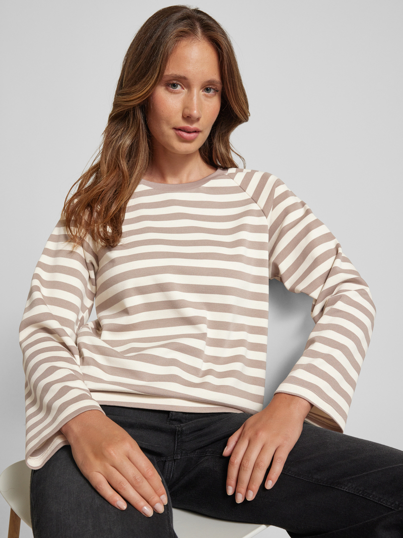 Ichi Shirt met lange mouwen en ronde hals model 'ITIRA'