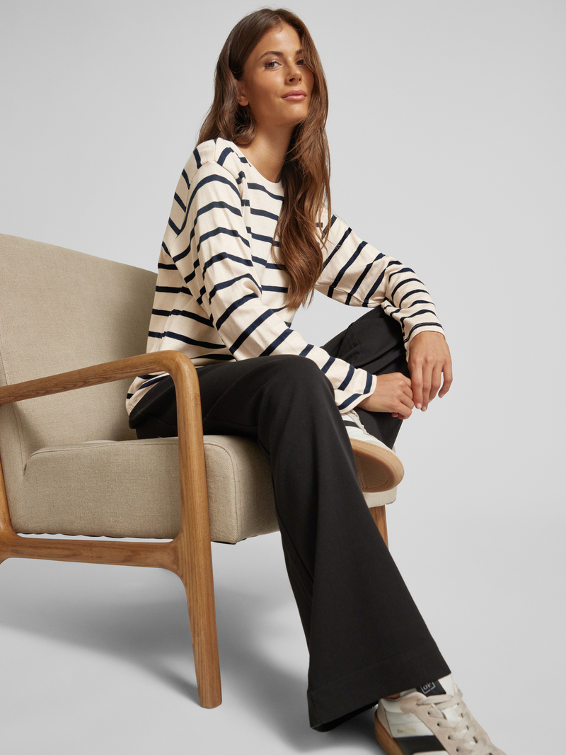 MSCH Copenhagen Gebreide pullover met ronde hals model 'Bahara'