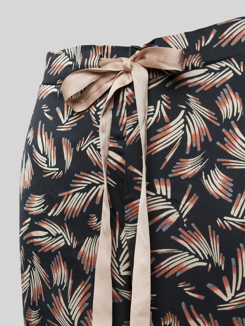 CCDK Copenhagen Relaxed fit pyjamabroek met tunnelkoord model 'Janet'