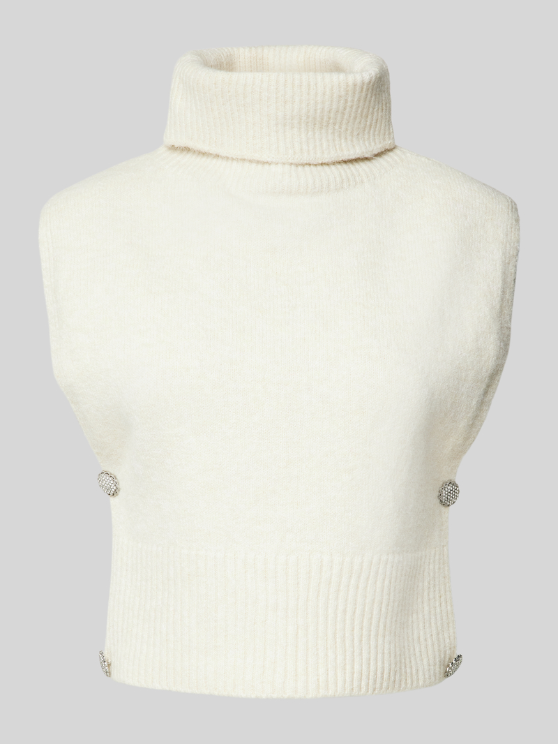 Vila Gebreide top met col model 'VILYLA'