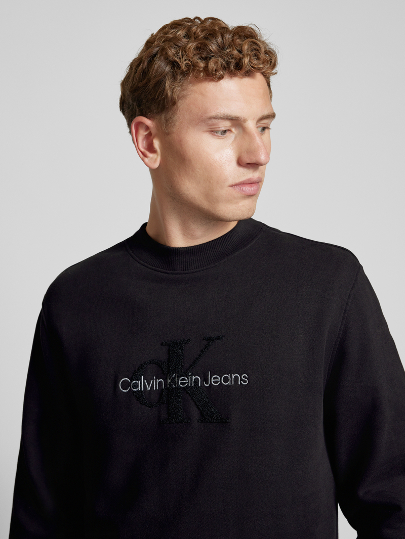 Calvin Klein Jeans Sweatshirt met labelstitching