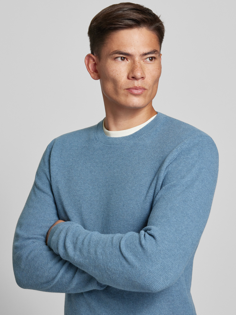 Matinique Gebreide pullover met ronde hals model 'lagoon'